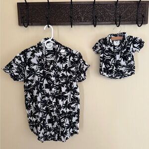 Father & Son Matching Shirts - 3-6 mo / Adult Medium